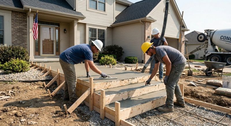 Concrete Driveway Installation Service